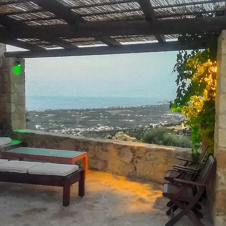 Apartment House With 2 In Rethymno, With Wonderful Sea View, Private Pool, *